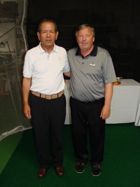 Katsuhiro Miura and Trevor Parkinson